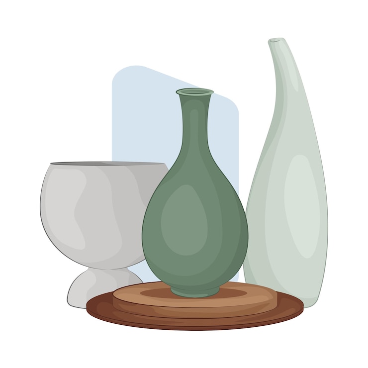 Vektor vase-illustration