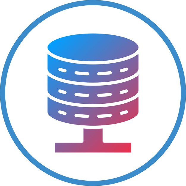 Vektor vector design database icon style