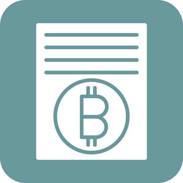 Vector Design Digital Ledger-Ikonen-Stil