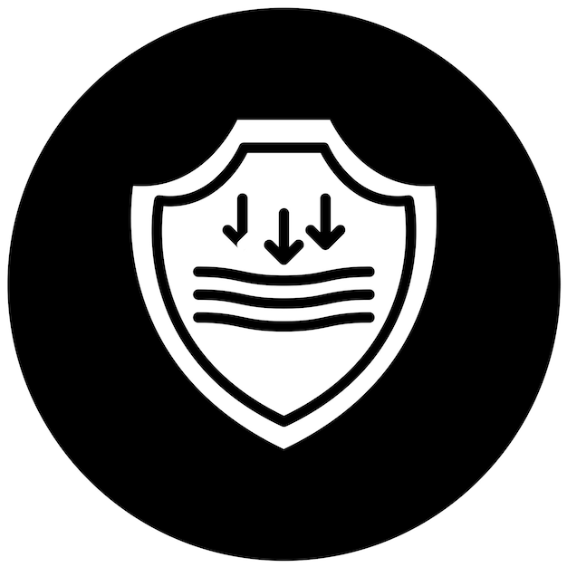 Vektor vector design security resilience icon style