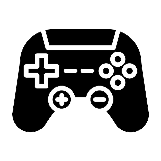 Vector Design Spiele-Konsolen-Ikonen-Stil