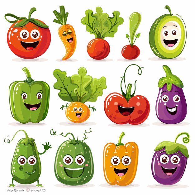 vector_illustration_of_happy_cheerful_vegetables