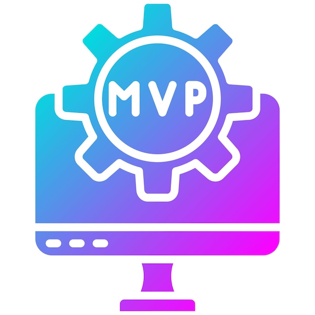 Vector-Illustrations-Stil des MVP