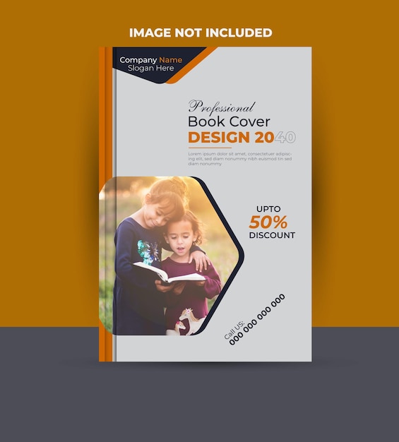 Vector-Kreativbericht Business-Buch-Cover-Design und moderne Firmenprofil-Broschüre-Cover-Vorlage