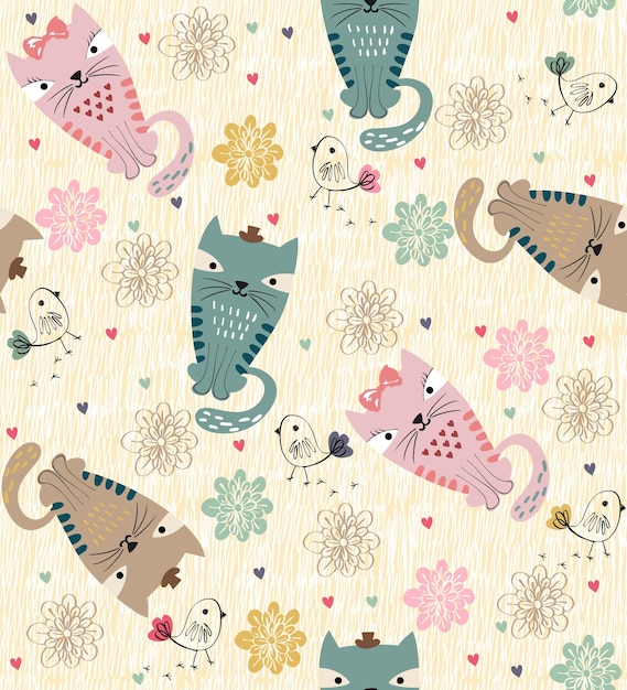 Vector seamless pattern