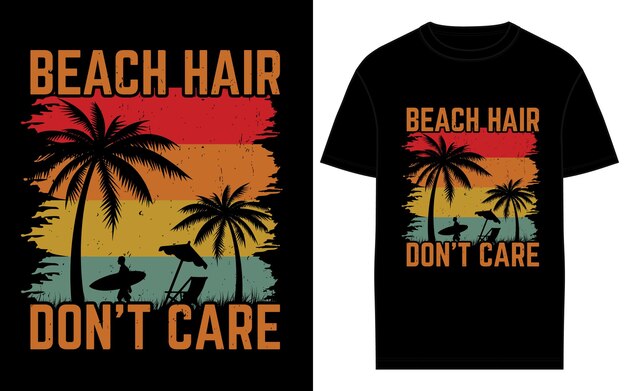 Vektor vector summer creative t-shirt-designs für die besten surf-abenteuer