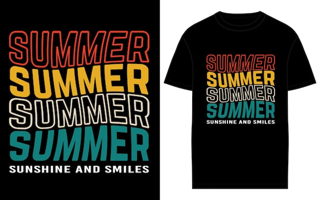 Vektor vector summer creative t-shirt-designs für die besten surf-abenteuer