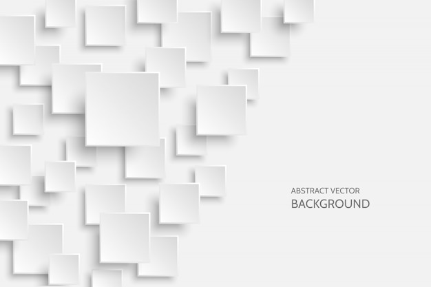 Vector weiße moderne Zusammenfassung