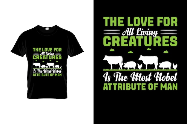 Veganes t-shirt design oder veganes posterdesign oder veganes shirtdesign