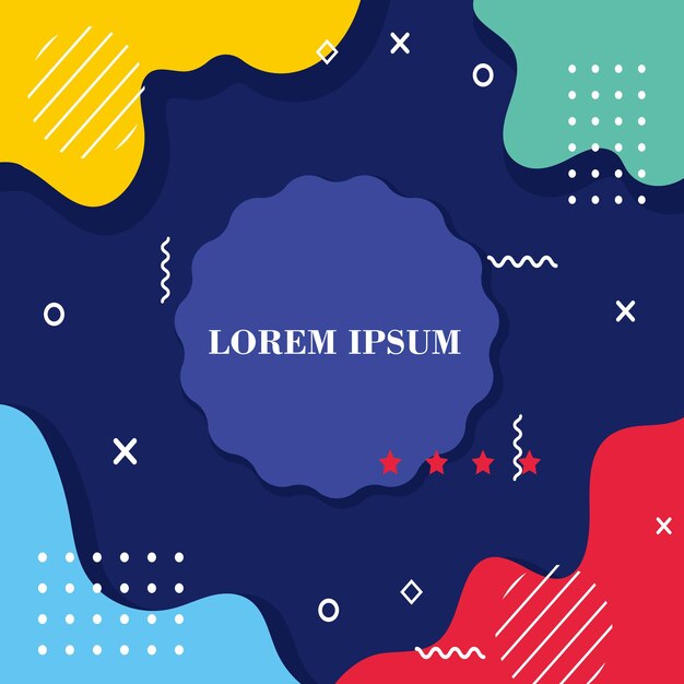 Vektor abstraktes Hintergrundtexturdesign, geometrische Form und Platz für Text oder Nachricht
