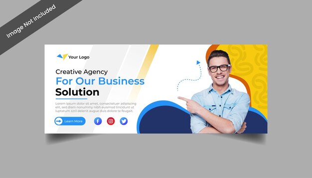Vektor-Banner-Design für digitale Marketingagenturen