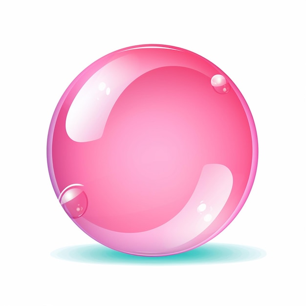 Vektor vektor-bubble-pink-süßkaugummi-kühe-design-bubbelkaugummin-hintergrund-illustration-karto