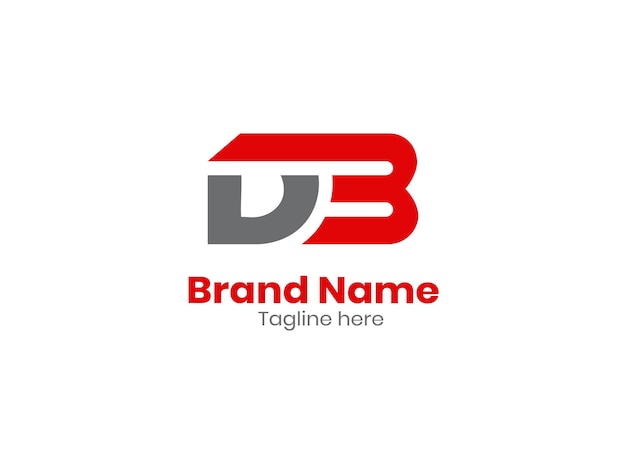 Vektor Buchstabe DB Monogramm Logo Design BD Vektor Logo Designs DB Logo