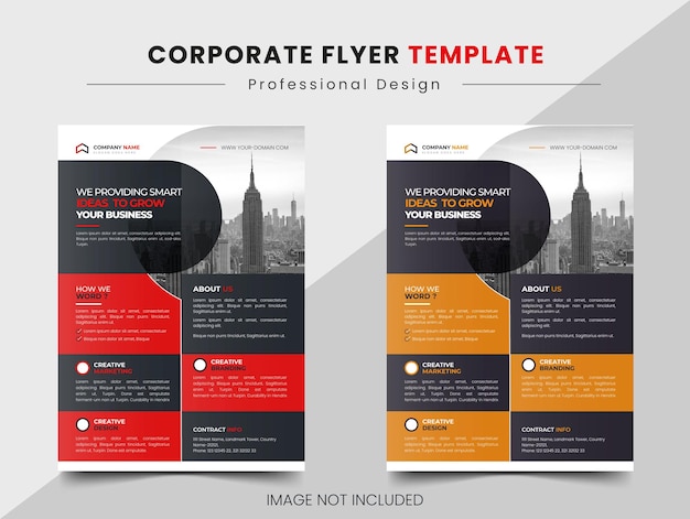 Vektor-business-flyer-design-vorlage