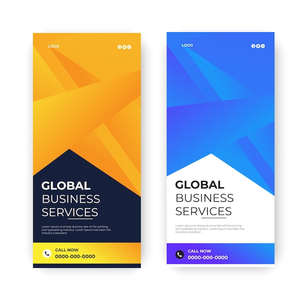 Vektor-Business-Roller-Banner-Design-Vorlage