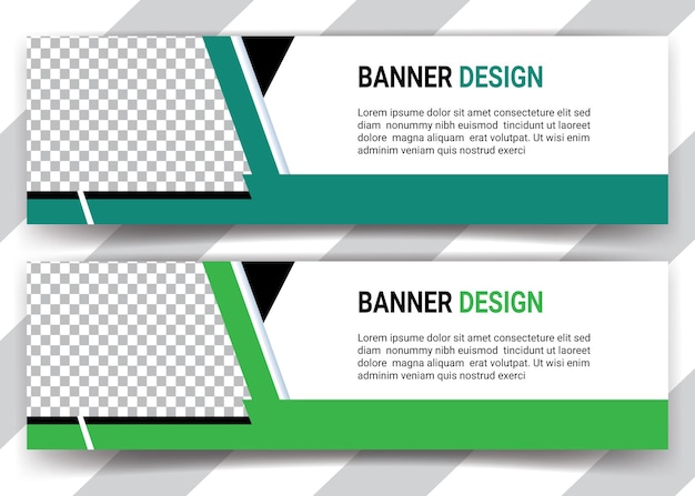 Vektor vektor-business-web-banner-template-design