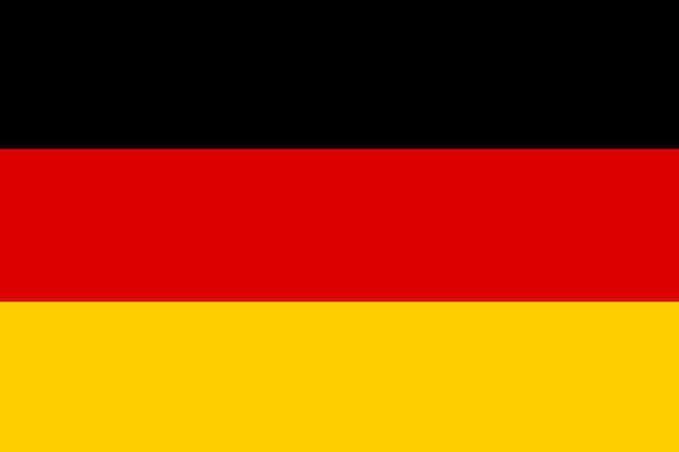 Vektor vektor der deutschen flagge