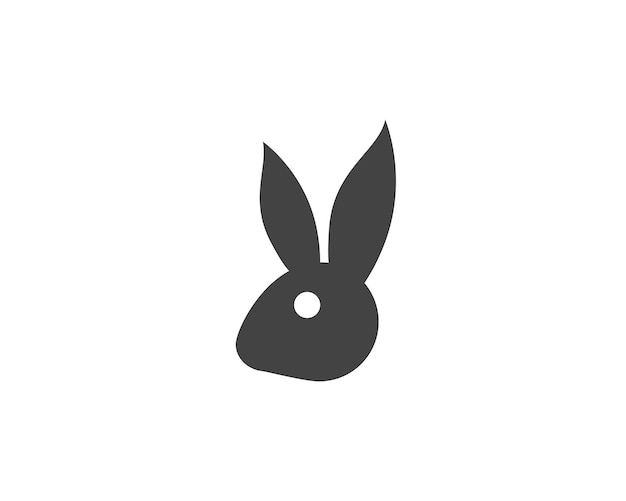 Vektor vektor der rabbit-logo-vorlage