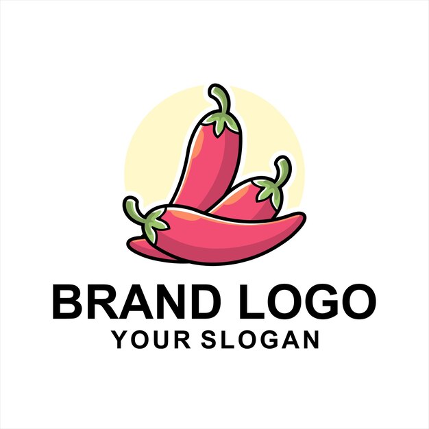 Vektor des chili-logos