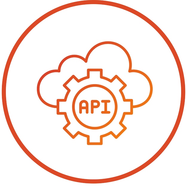 Vektor-Design-Api-Ikonen-Stil