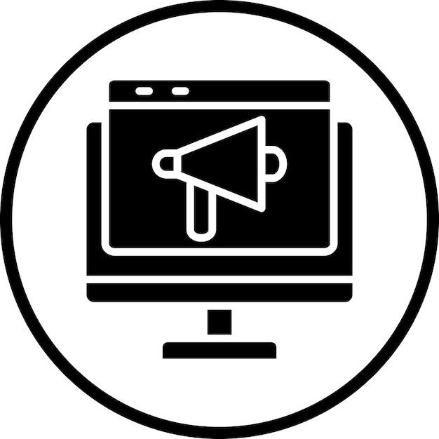 Vektor-Design-Banner-Werbung mit Icon-Stil