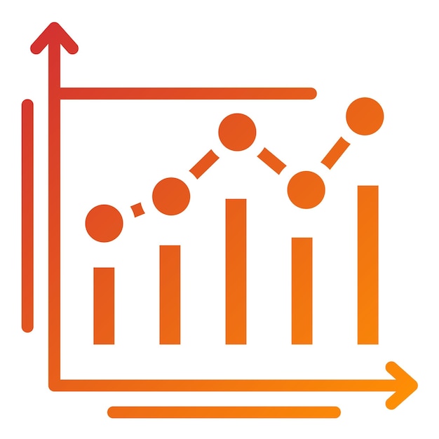 Vektor-Design-Bar-Graph-Ikonen-Stil