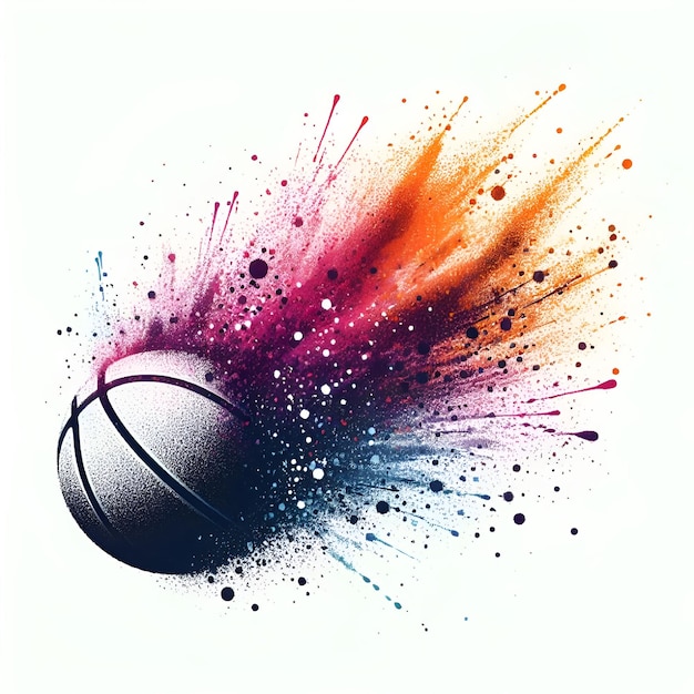 Vektor-design-basketball-logo