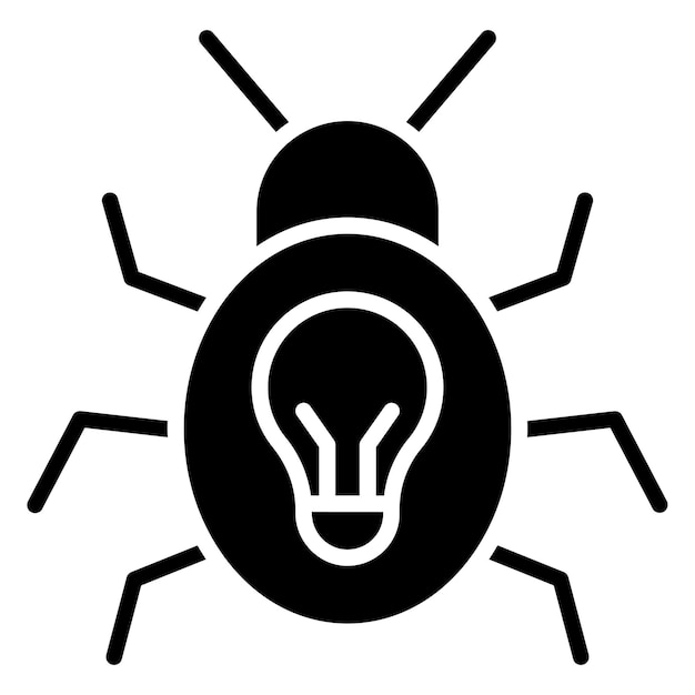 Vektor-Design Biolumineszenz-Ikonen-Stil