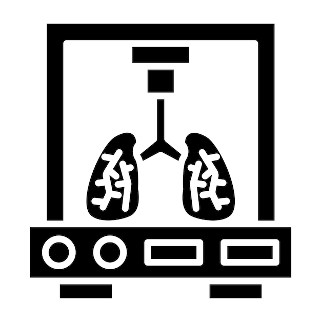 Vektor-design-bioprinting-ikonen-stil