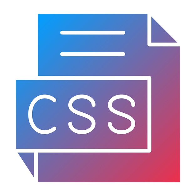 Vektor-Design CSS-Ikonen-Stil