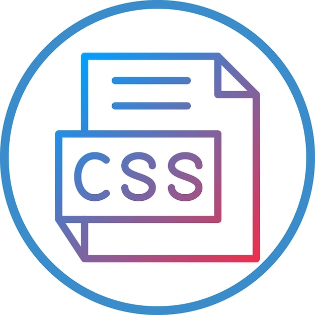 Vektor-Design CSS-Ikonen-Stil