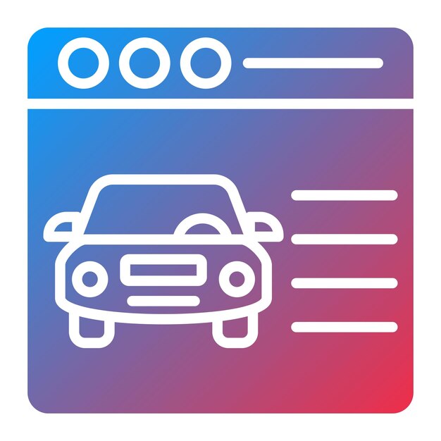 Vektor-Design-Elementbeschreibung Icon-Stil