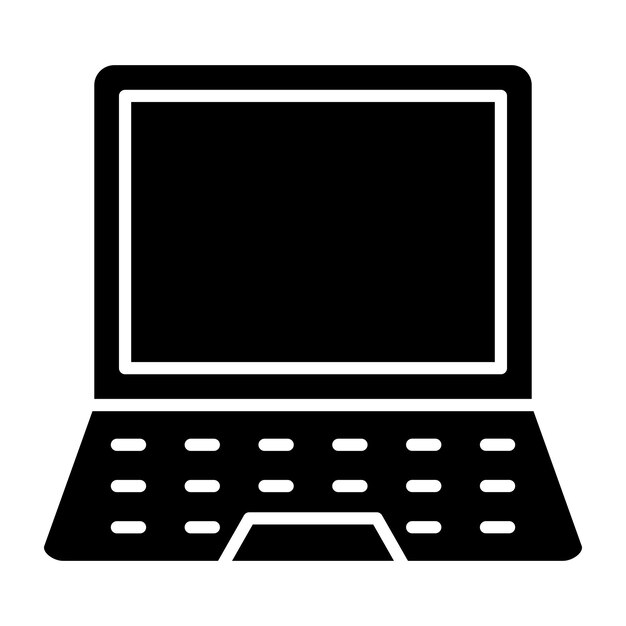 Vektor-Design für Laptop-Ikonen