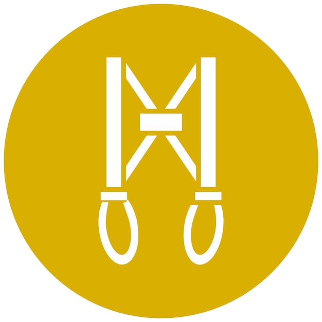 Vektor vektor-design harness-symbol-stil