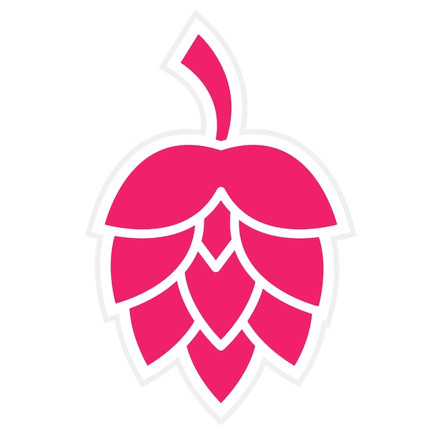 Vektor-Design-Hops-Symbol-Stil