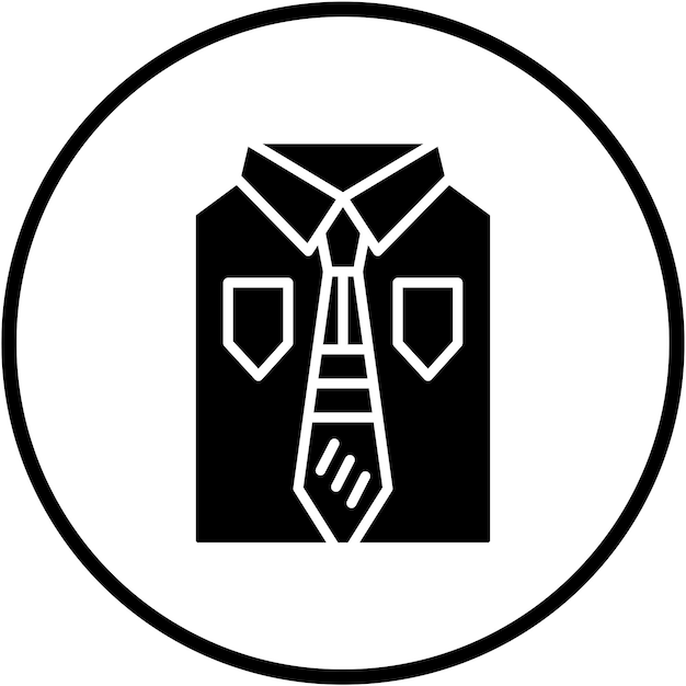 Vektor-Design-Kleidecode-Ikonen-Stil