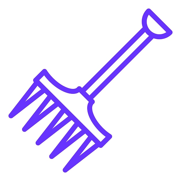 Vektor-Design-Rake-Ikonen-Stil