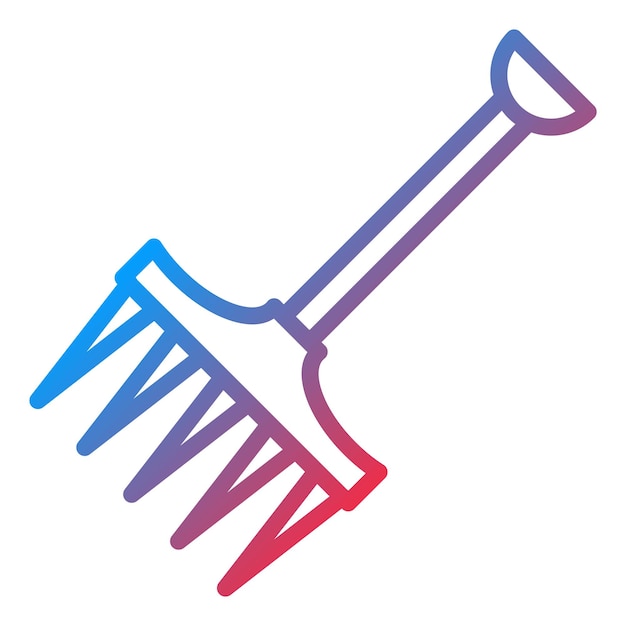 Vektor-Design-Rake-Ikonen-Stil