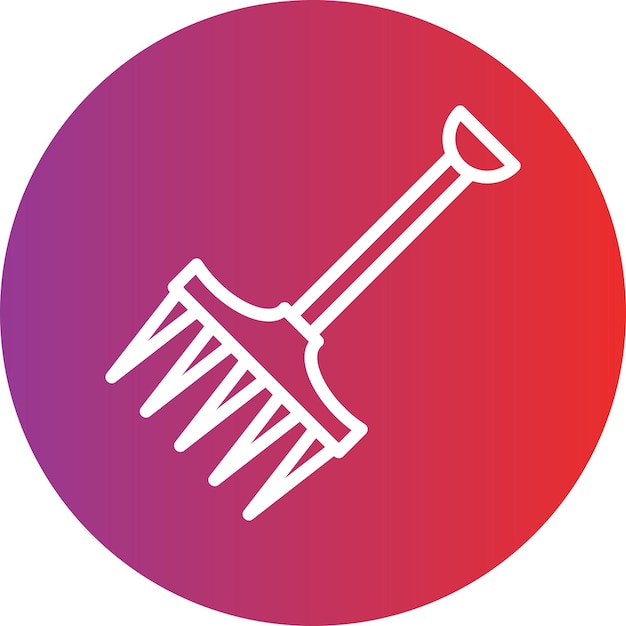 Vektor-Design-Rake-Ikonen-Stil