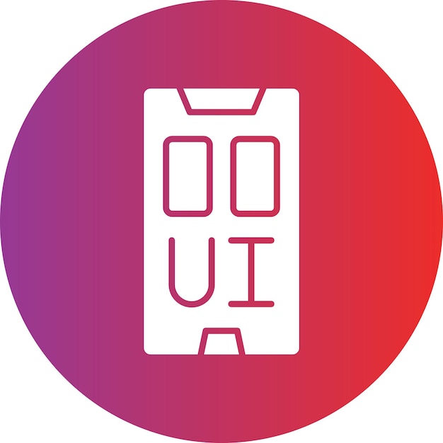 Vektor-Design Ui-Design-Ikonen-Stil