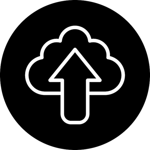 Vektor-Design-Upload-Symbol-Stil