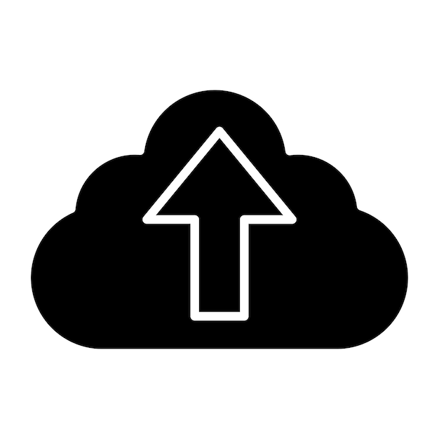 Vektor-Design-Upload-Symbol-Stil