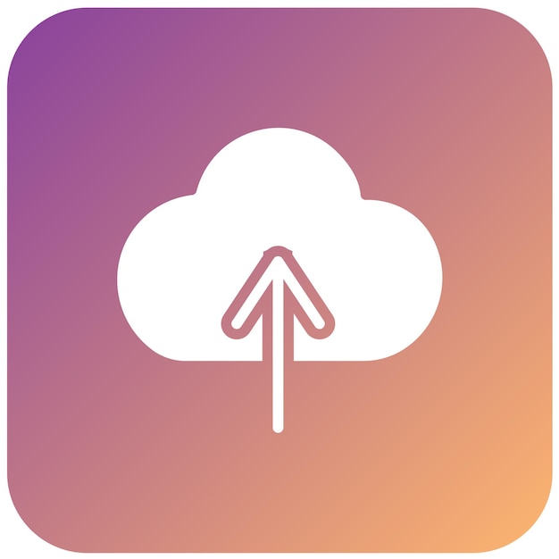 Vektor-Design-Upload-Symbol-Stil