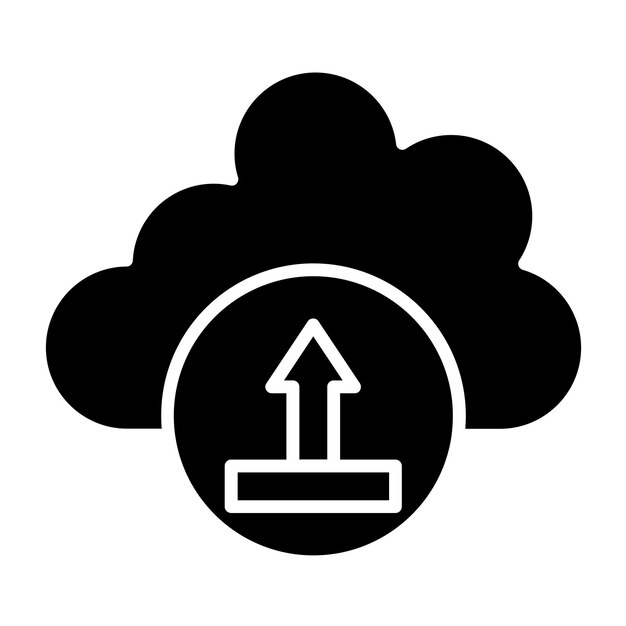 Vektor-Design-Upload-Symbol-Stil