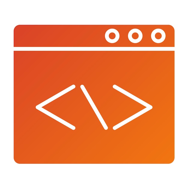 Vektor-Design-Web-Codierung-Ikonen-Stil