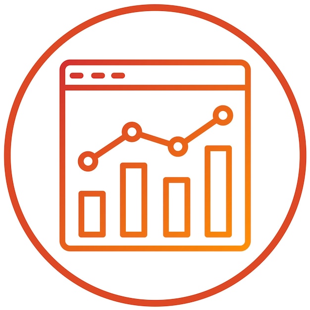 Vektor-Design Website Dashboard-Symbol-Stil