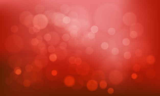 Vektor eleganter roter Bokeh-Unschärfe-Lichteffekt