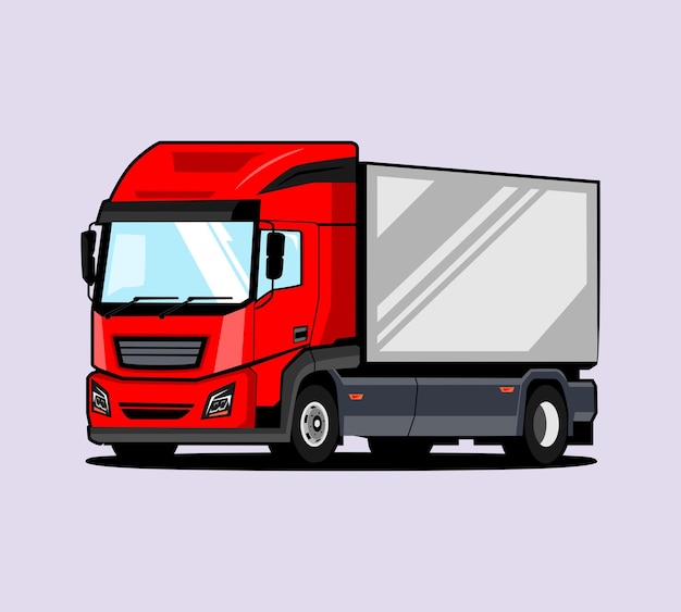 Vektor für die Darstellung von Transportfahrzeugen isoliert