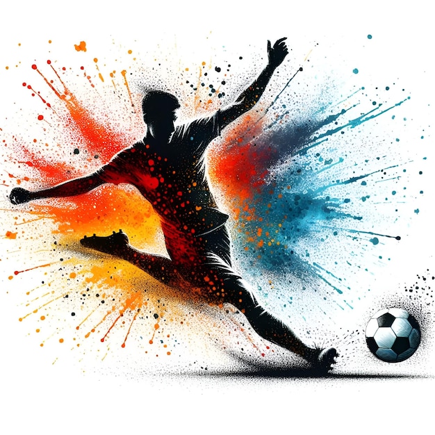 Vektor-fußball-logo