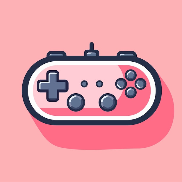 Vektor-gamepad-controller-vektor-illustration